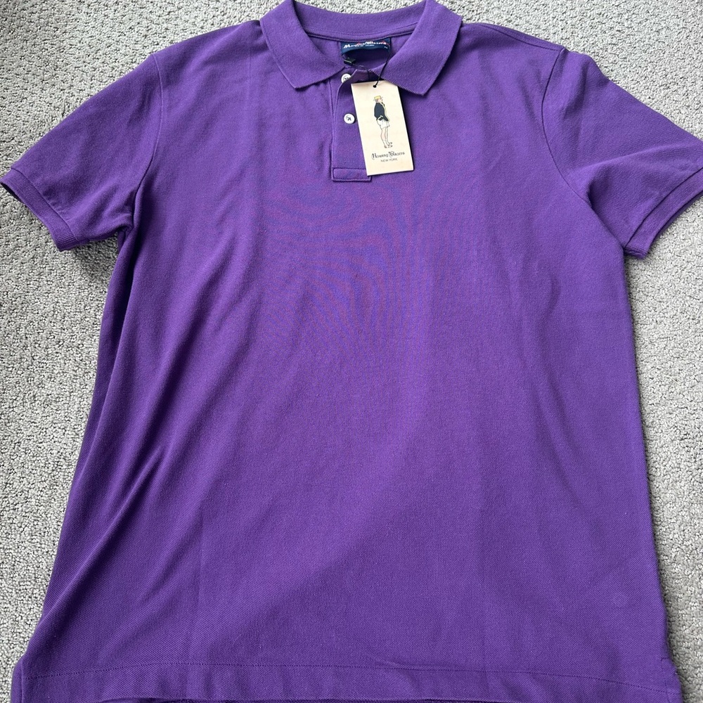 Rowing Blazers Rich Purple Polo Shirt